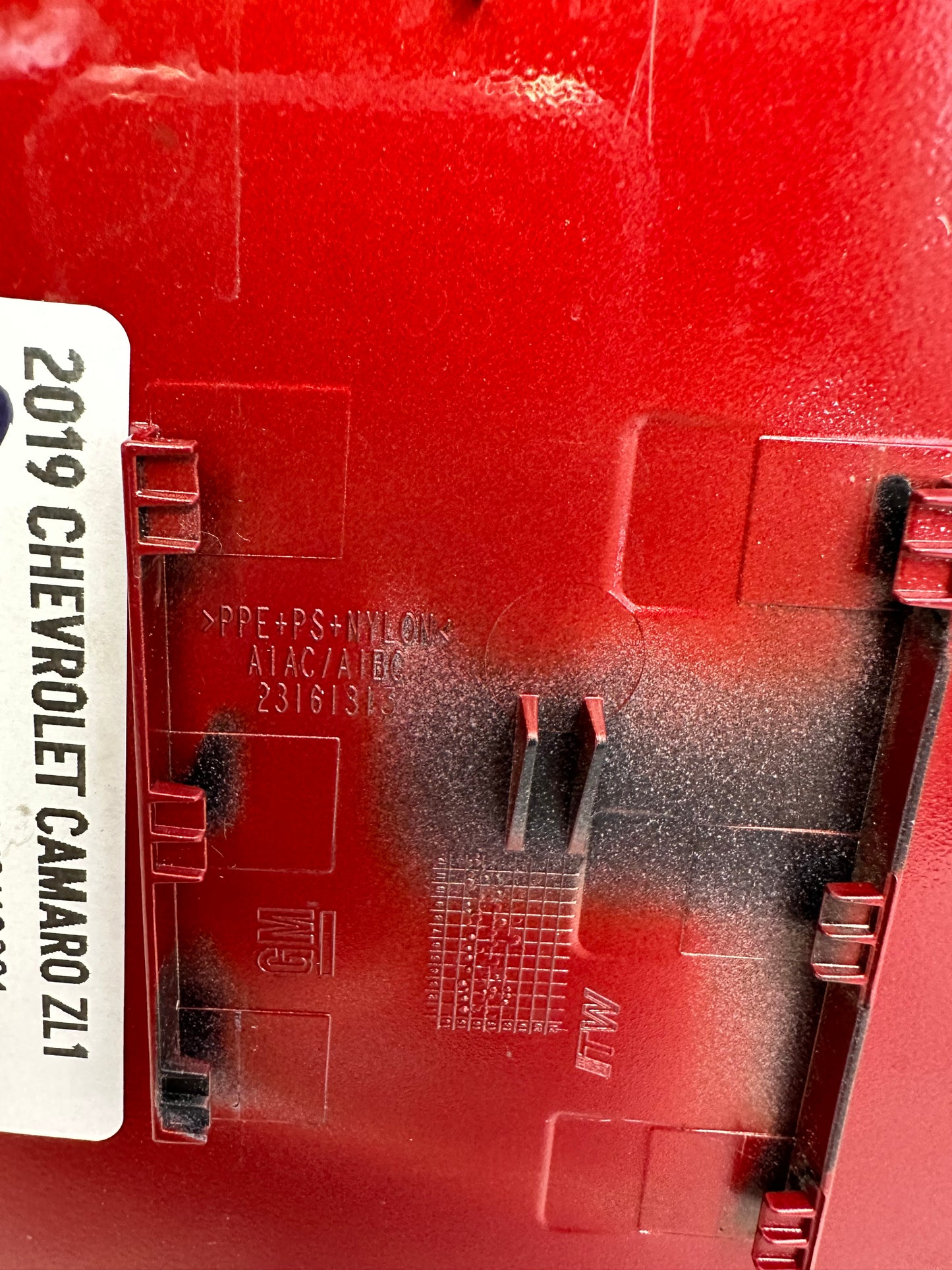 2019 Chevy Camaro ZL1 Fuel Gas Door Lid Cover OEM - Day's Parts Yard