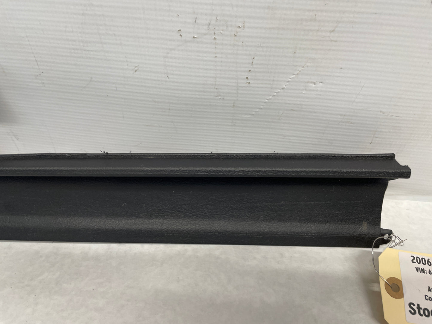 2006 Pontiac GTO LH Driver Front Seat Outer Track Frame Rail Trim Cover OEM - Day's Parts Yard