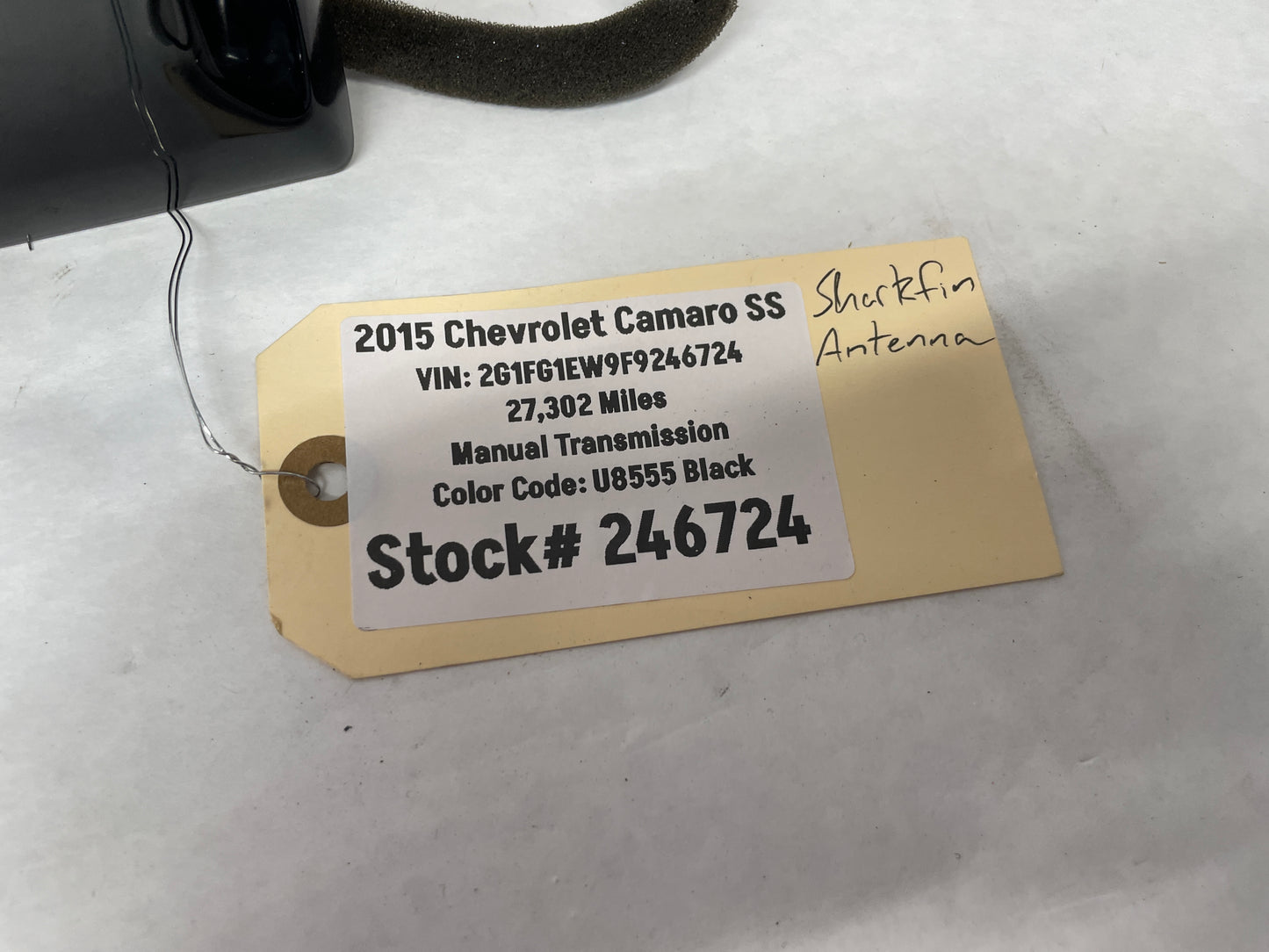 2015 Chevy Camaro SS Shark Fin Radio Antenna OEM