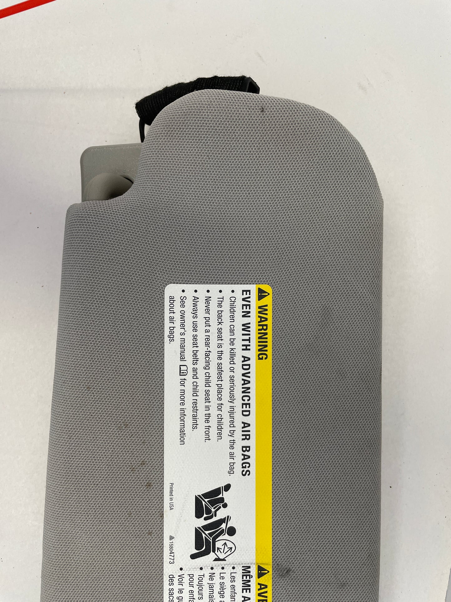 2015 Chevy SS Sedan RH & LH Sun Visor Sunvisor w/ Clips OEM - Day's Parts Yard