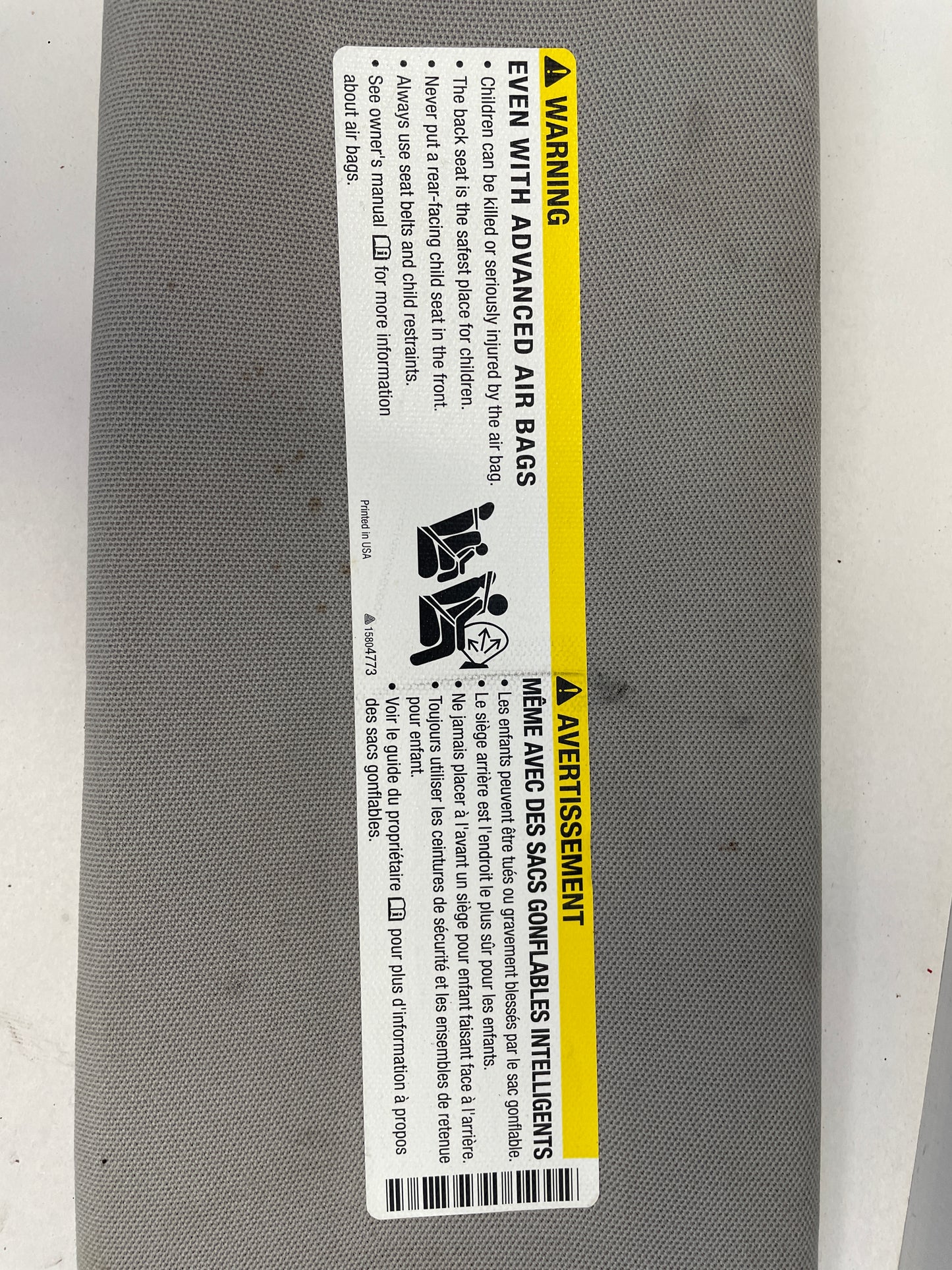 2015 Chevy SS Sedan RH & LH Sun Visor Sunvisor w/ Clips OEM - Day's Parts Yard