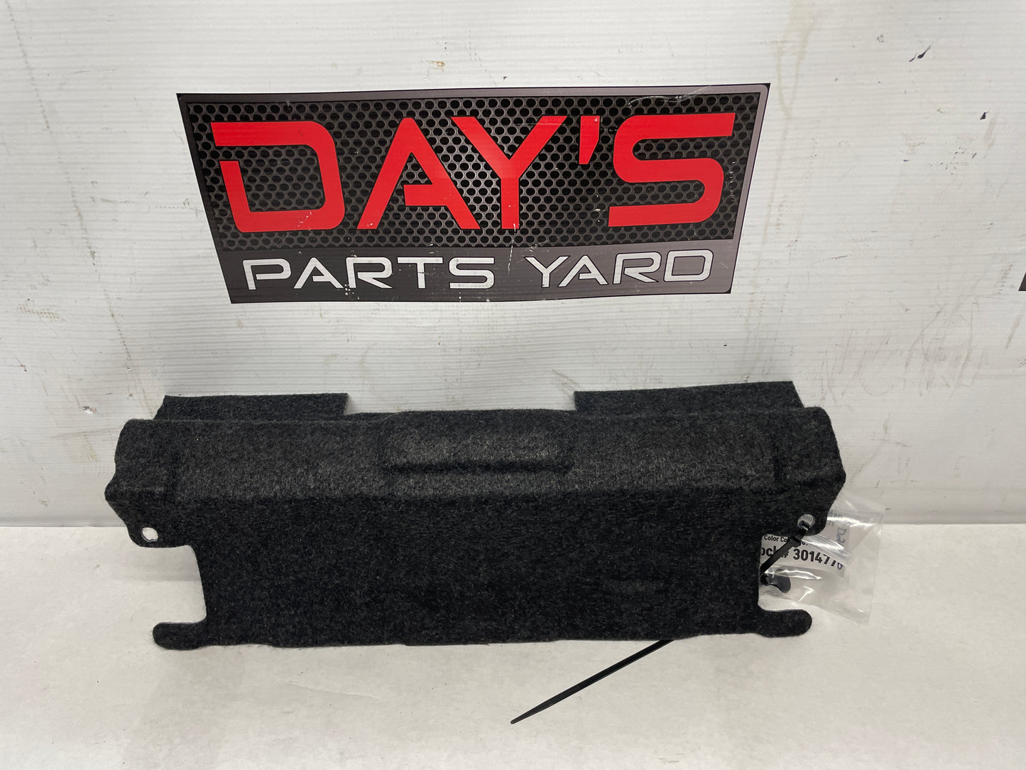 2017 Chevy SS Sedan Rear Seat Ski Port Felt Trunk Carpet OEM - Day's Parts Yard