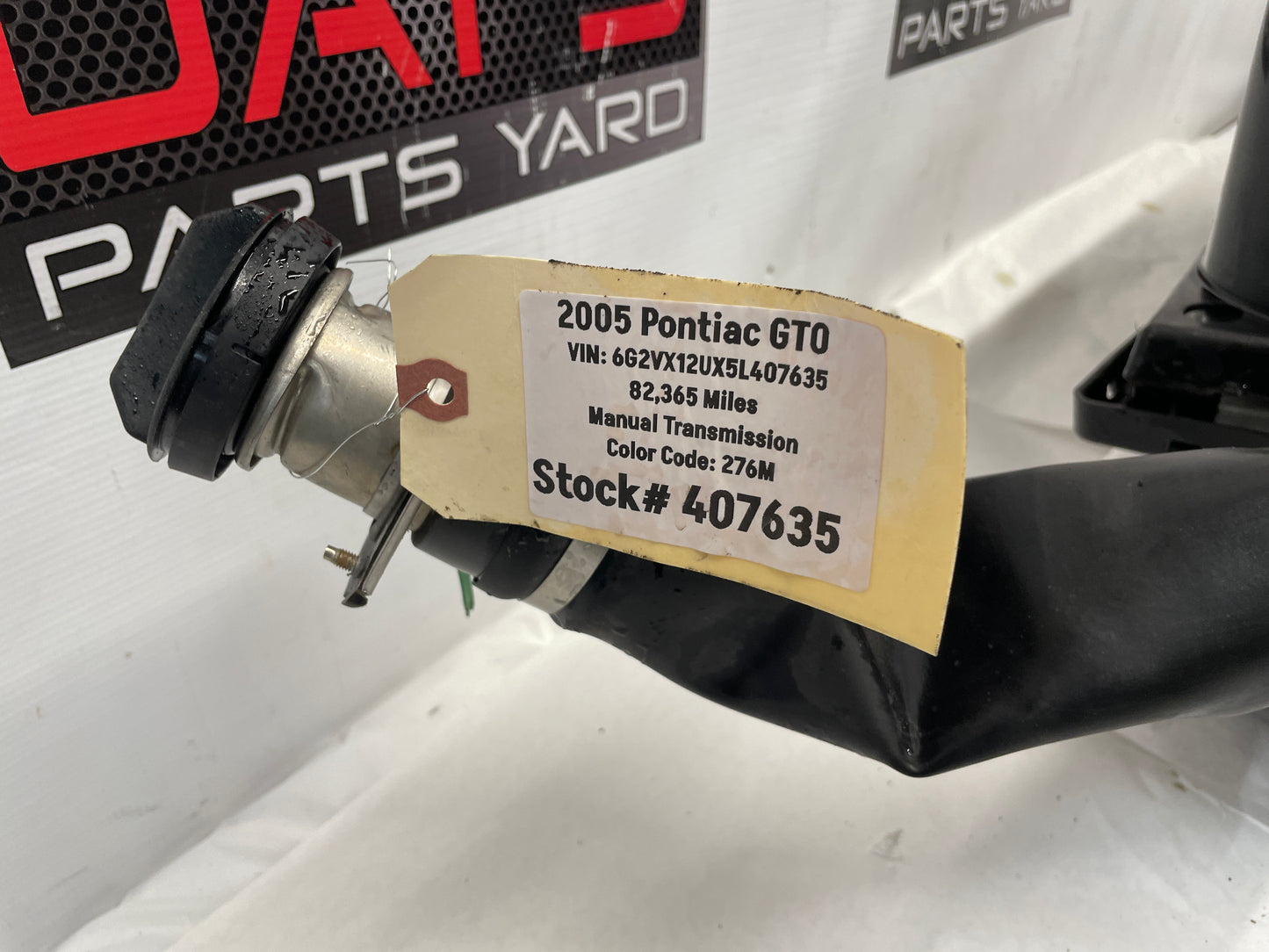 2005 Pontiac GTO Fuel Gas Tank Assembly OEM - Day's Parts Yard