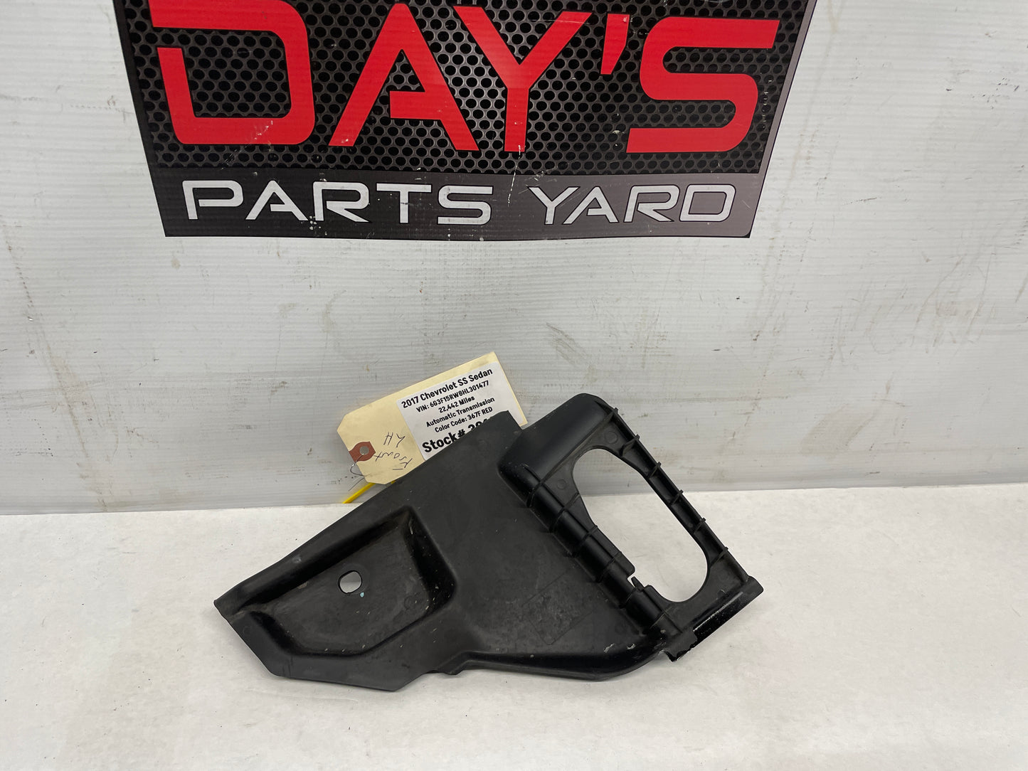 2017 Chevrolet SS Sedan LH Driver Fender Compartment Shield OEM - Day's Parts Yard