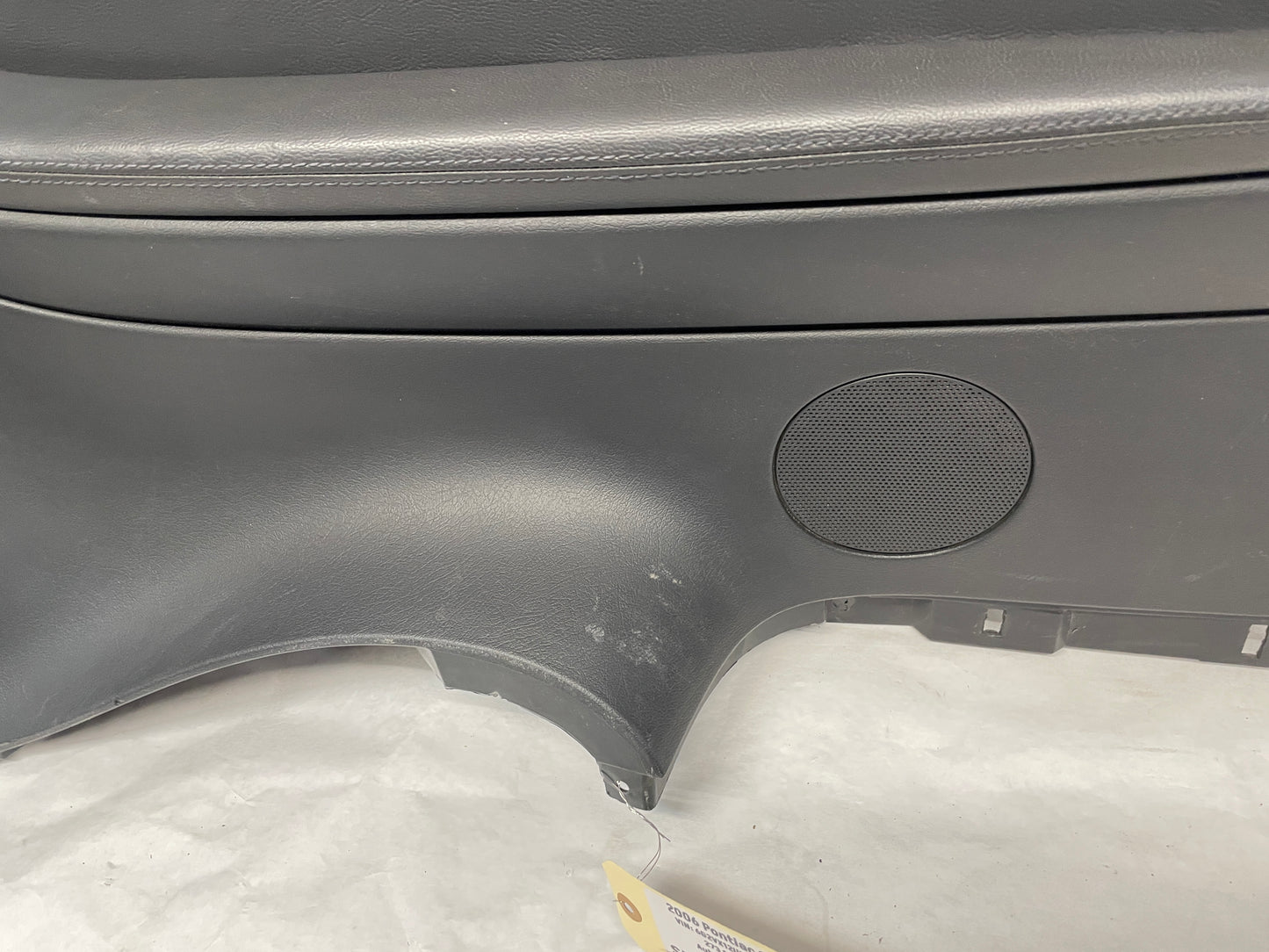 2006 Pontiac GTO LH Driver Rear Interior Quarter Door Panel Trim Black OEM - Day's Parts Yard