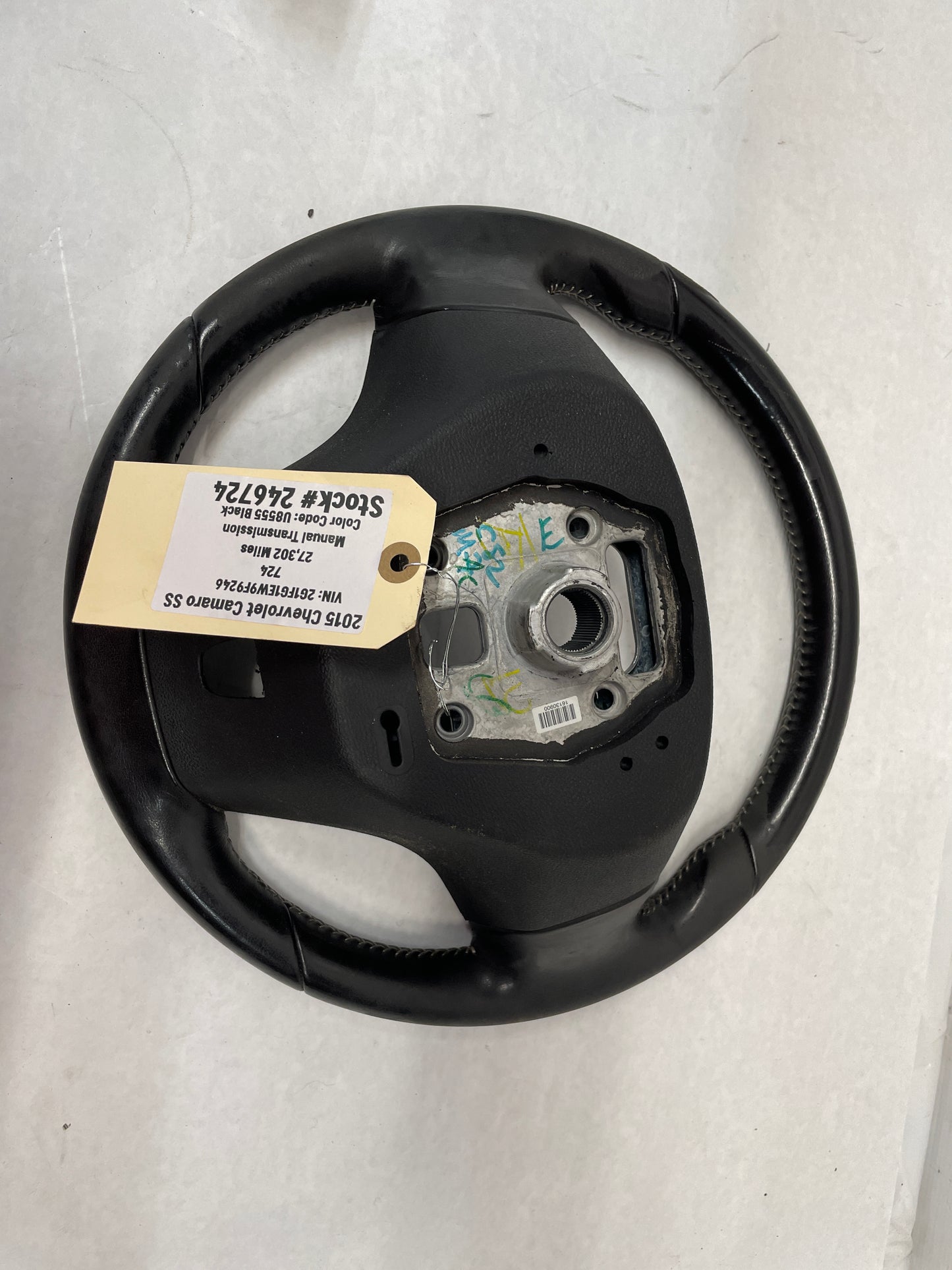 2015 Chevy Camaro SS Steering Wheel OEM