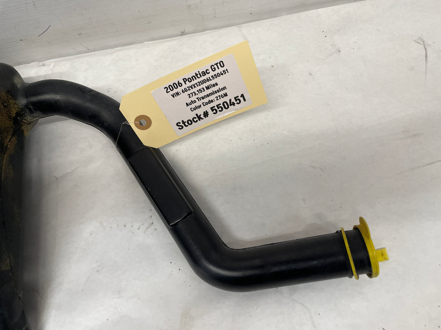 2006 Pontiac GTO Windshield Washer Pump Reservoir Tank Bottle OEM - Day's Parts Yard