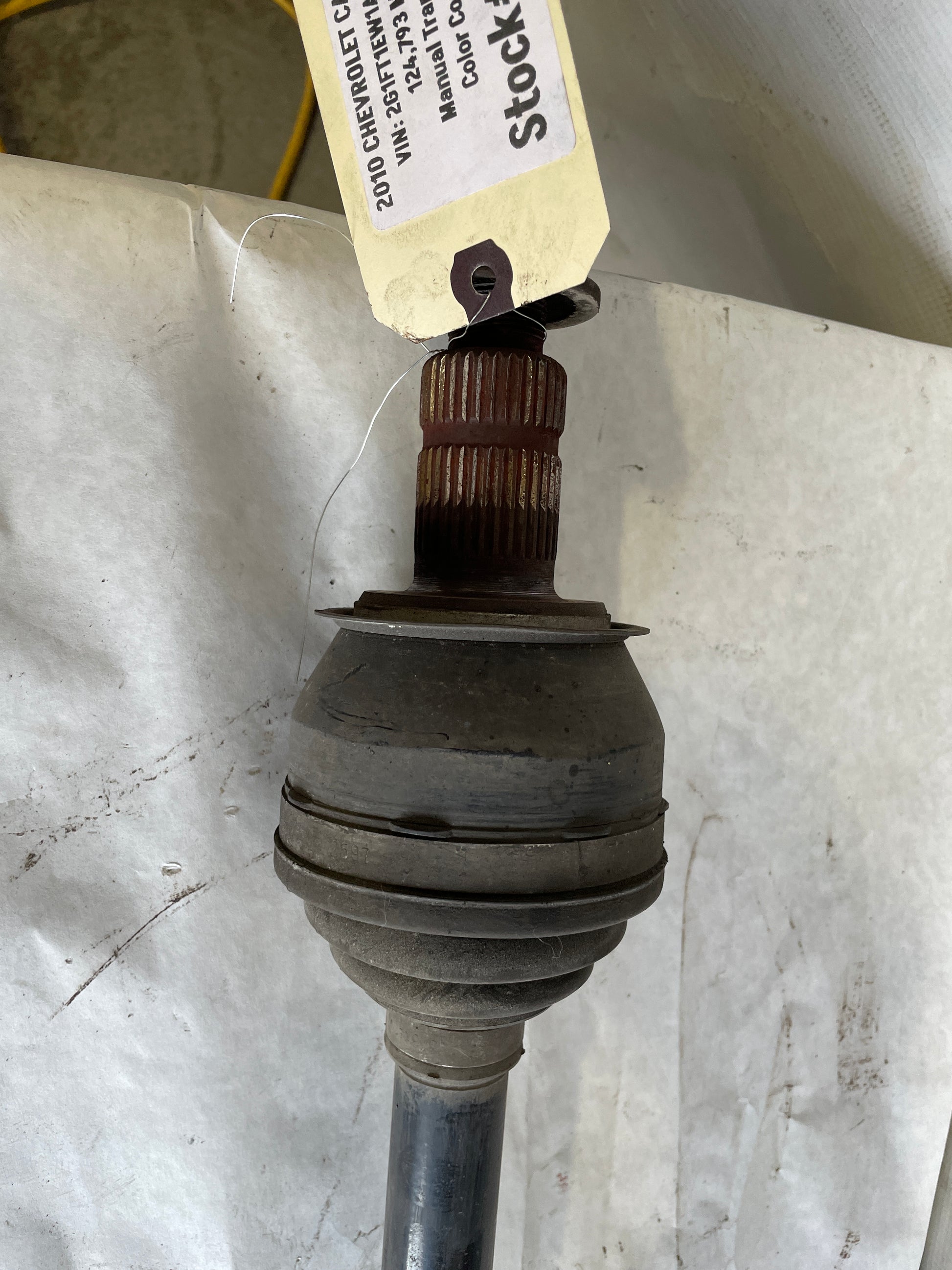 2010 Chevy Camaro SS LH Driver CV Axle Shaft Assembly OEM - Day's Parts Yard