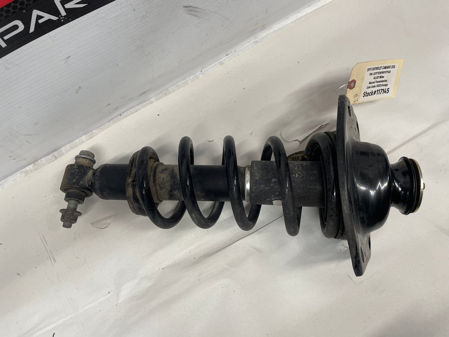 2011 Chevy Camaro 2SS LH Driver Rear Shock Strut Absorber OEM - Day's Parts Yard