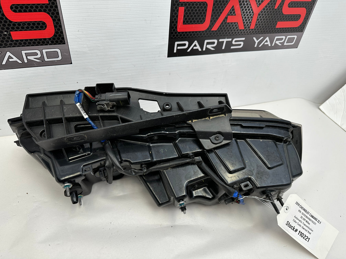 2019 Chevy Camaro ZL1 Smoked Clear Tail Light Taillight 3rd Set OEM - Day's Parts Yard