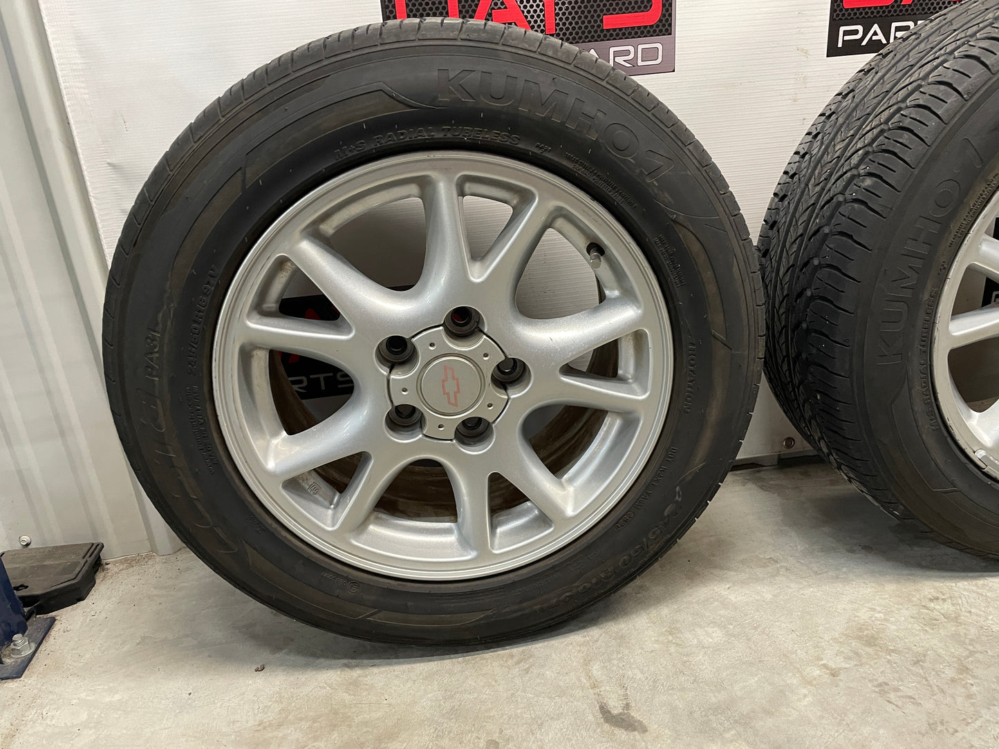 2002 Chevy Camaro Z28 Factory OEM 16x8 Wheels and Kumho Tires