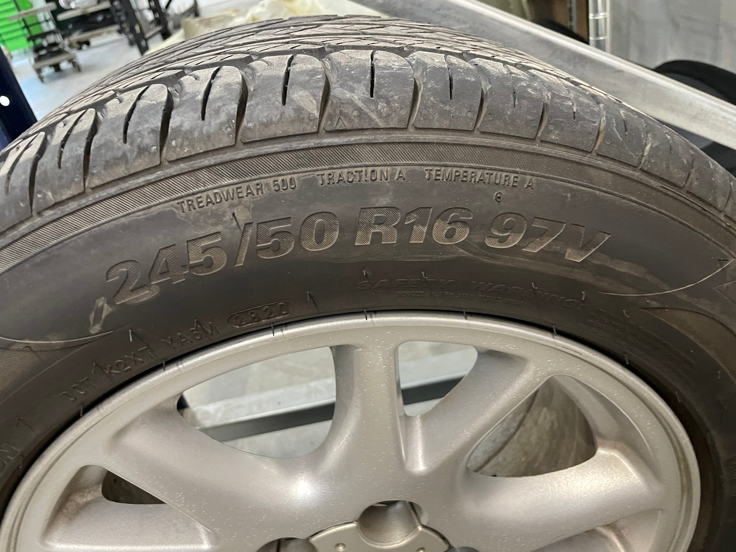 2002 Chevy Camaro Z28 Factory OEM 16x8 Wheels and Kumho Tires
