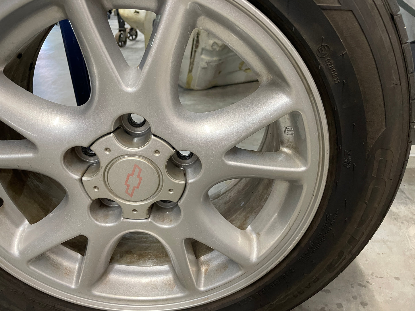 2002 Chevy Camaro Z28 Factory OEM 16x8 Wheels and Kumho Tires