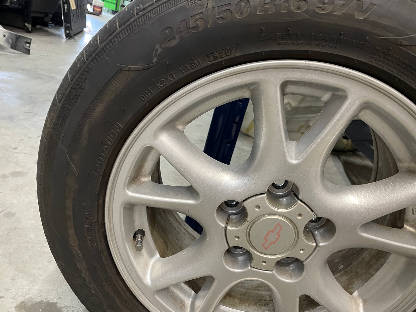 2002 Chevy Camaro Z28 Factory OEM 16x8 Wheels and Kumho Tires