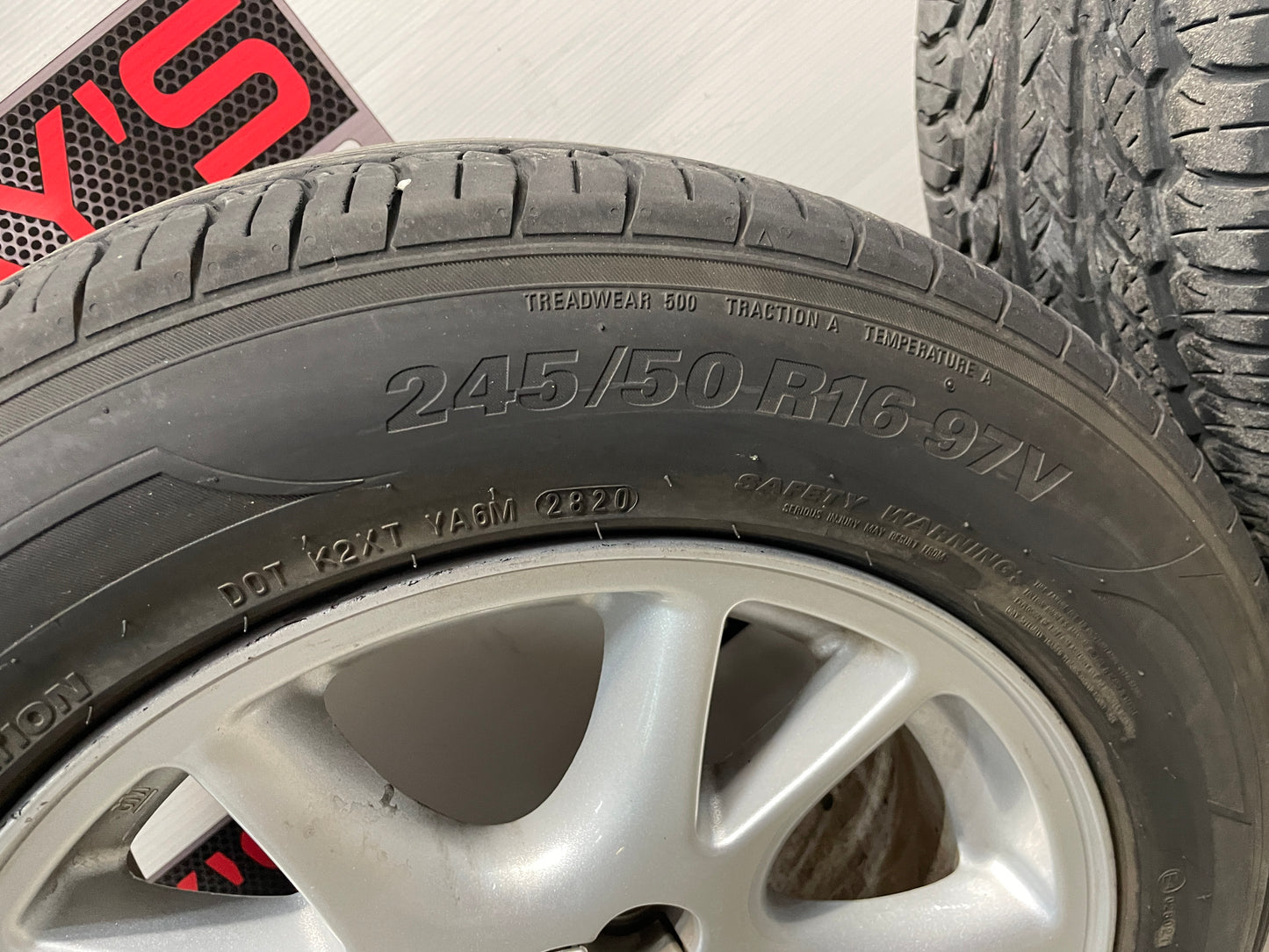 2002 Chevy Camaro Z28 Factory OEM 16x8 Wheels and Kumho Tires