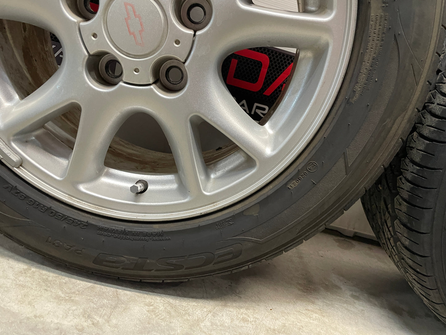 2002 Chevy Camaro Z28 Factory OEM 16x8 Wheels and Kumho Tires