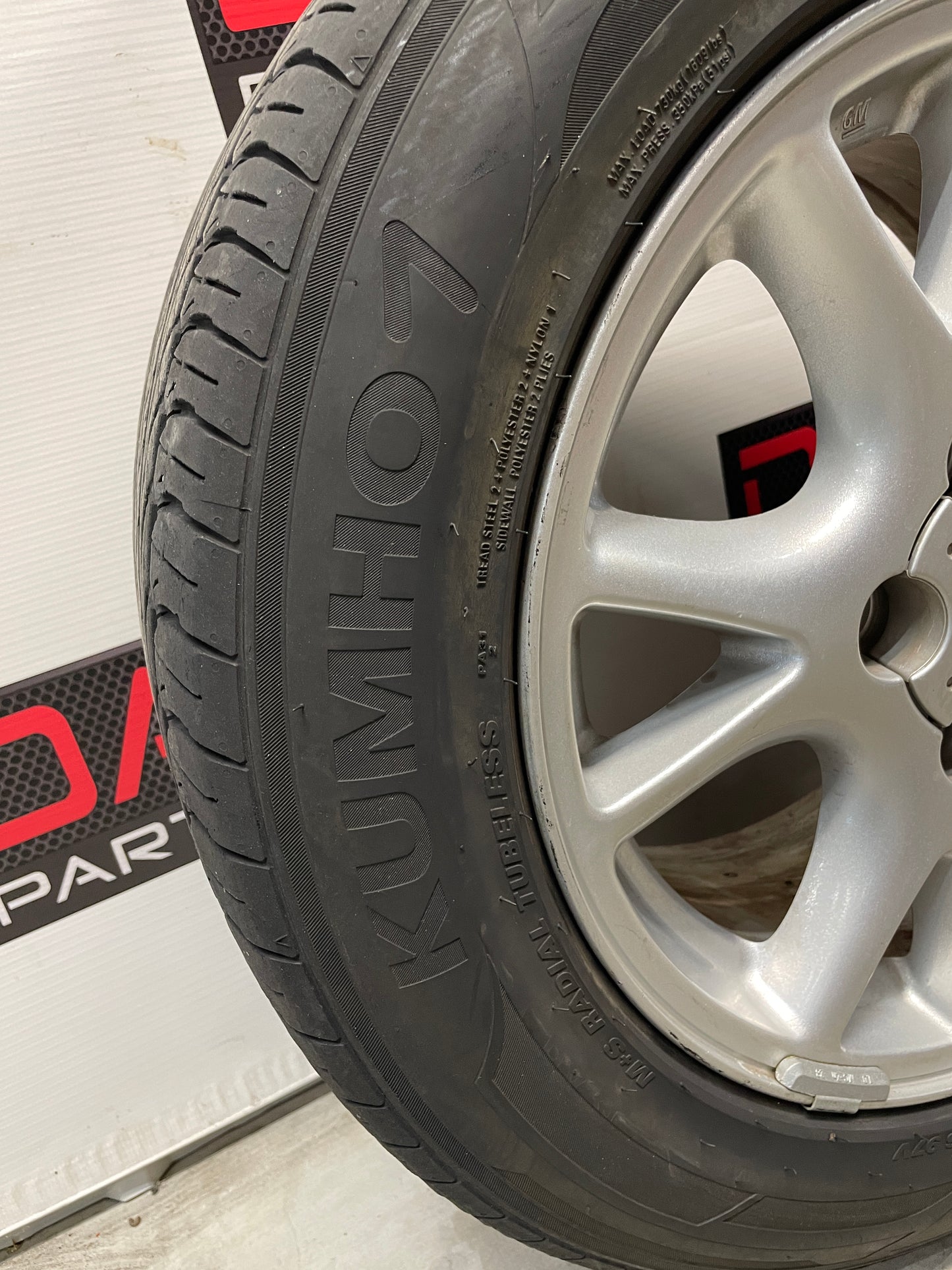 2002 Chevy Camaro Z28 Factory OEM 16x8 Wheels and Kumho Tires