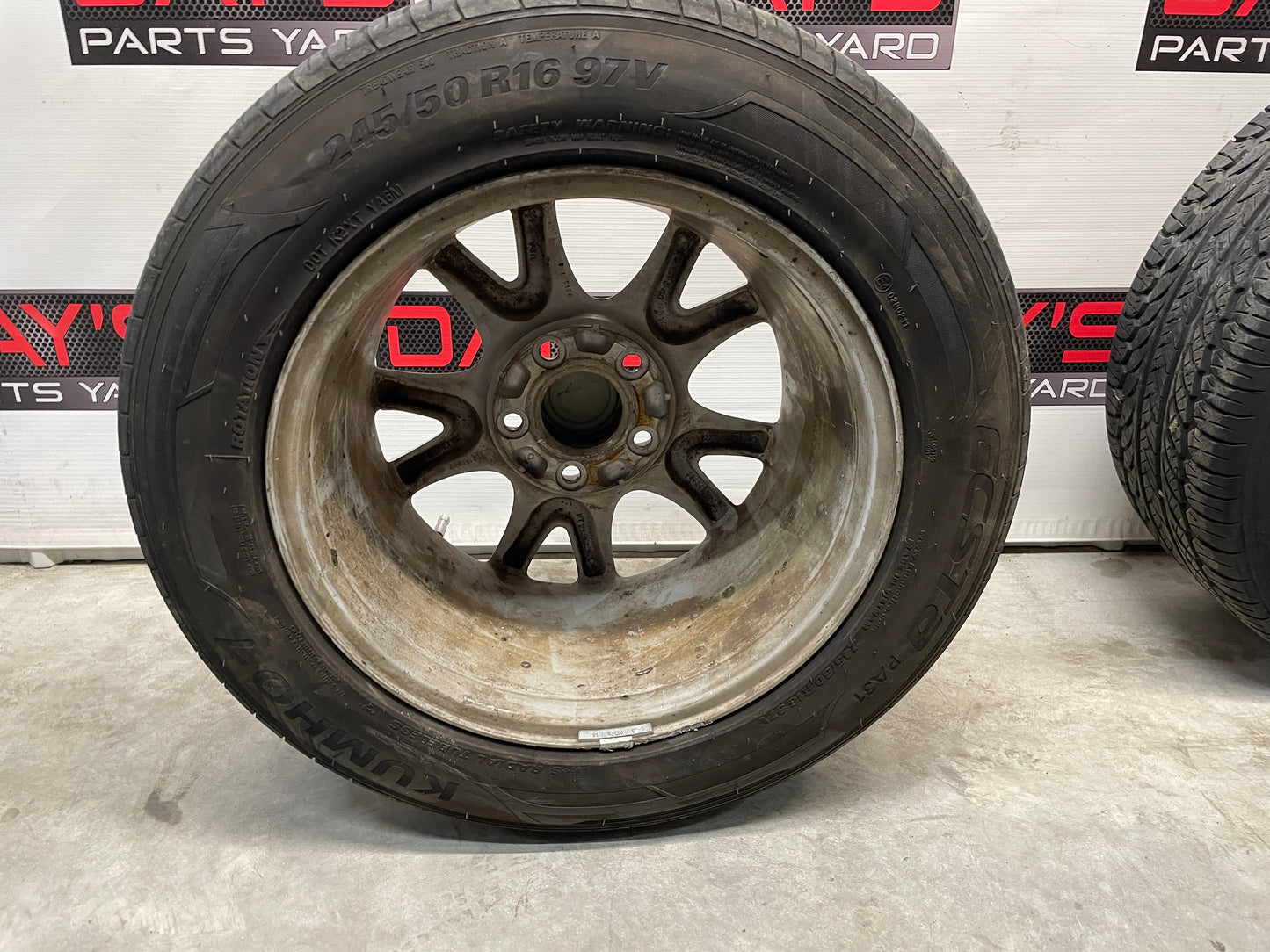 2002 Chevy Camaro Z28 Factory OEM 16x8 Wheels and Kumho Tires