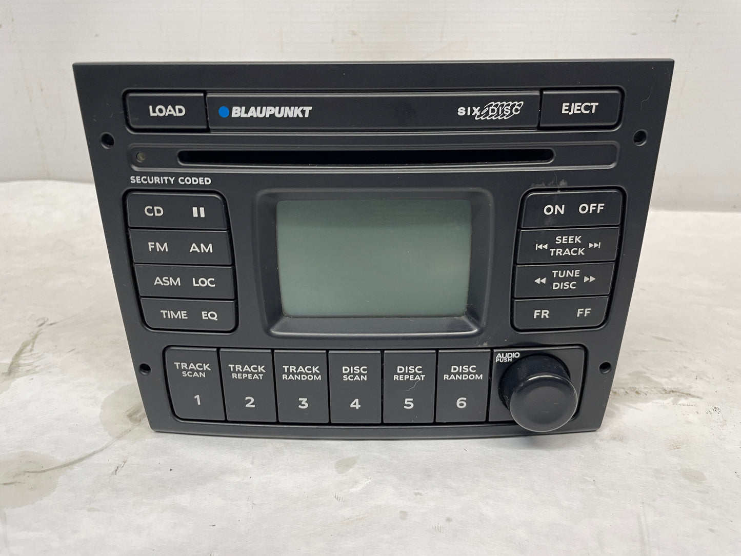 2006 Pontiac GTO Blaupunkt Radio Stereo 6 Disk CD Changer OEM - Day's Parts Yard