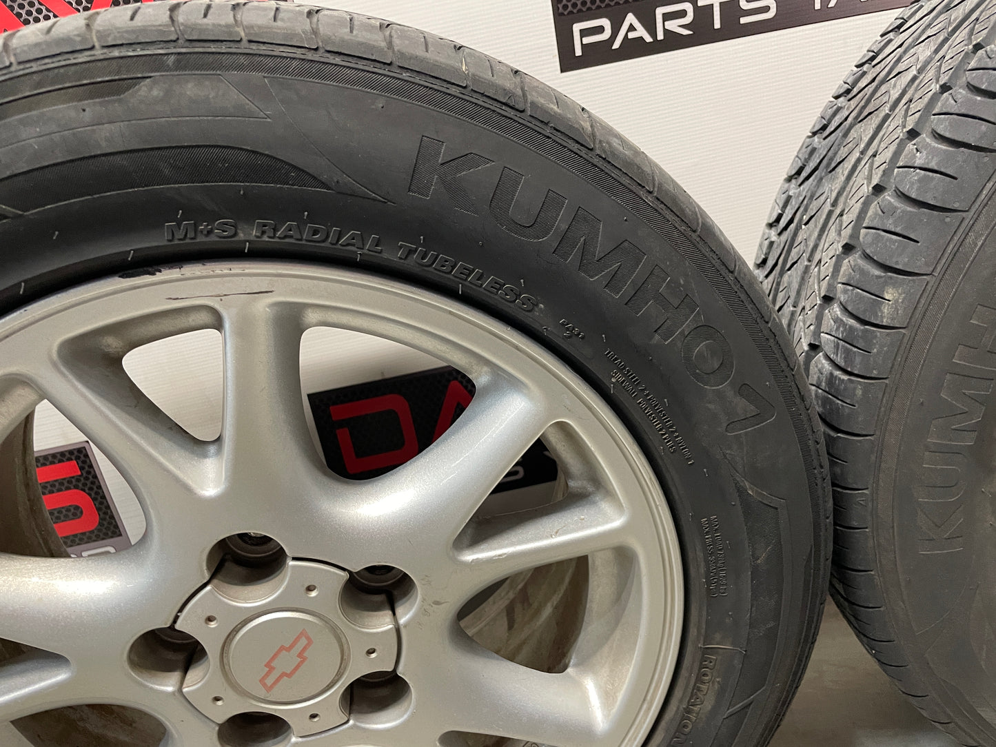 2002 Chevy Camaro Z28 Factory OEM 16x8 Wheels and Kumho Tires