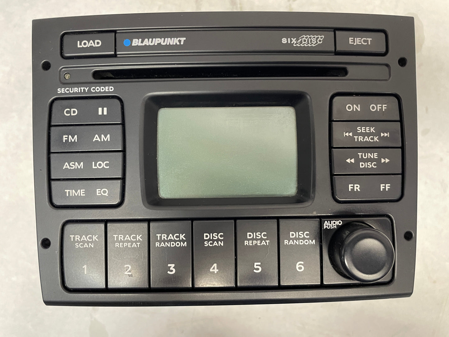 2006 Pontiac GTO Blaupunkt Radio Stereo 6 Disk CD Changer OEM - Day's Parts Yard