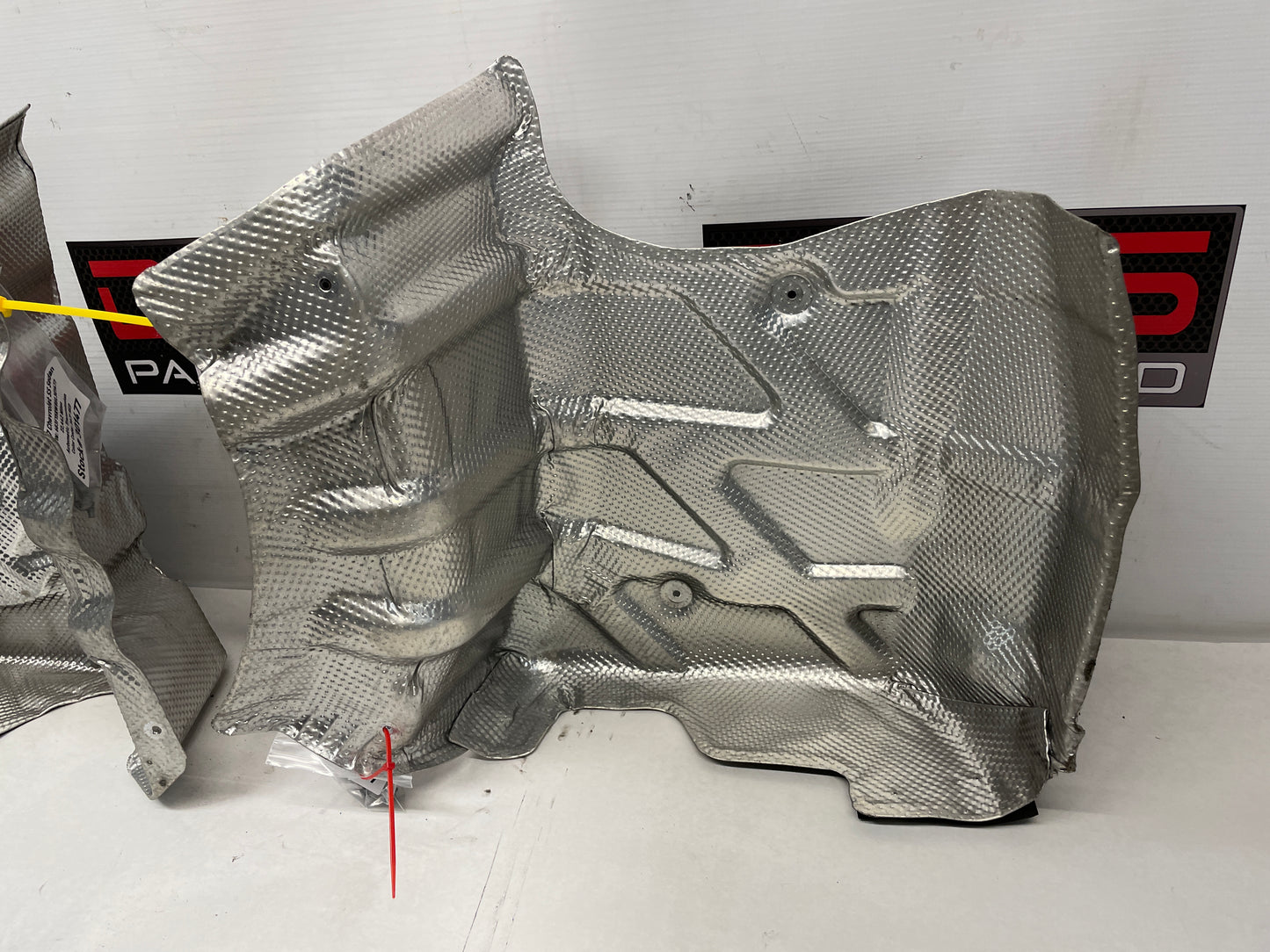 2017 Chevy SS Sedan RH & LH Exhaust Muffler Heat Shields OEM - Day's Parts Yard