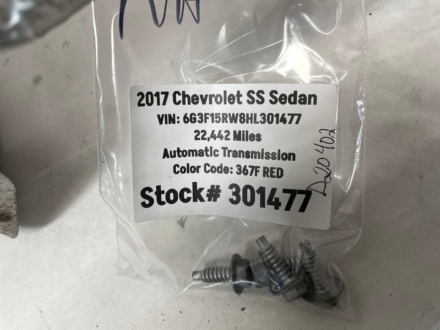 2017 Chevy SS Sedan RH & LH Exhaust Muffler Heat Shields OEM - Day's Parts Yard