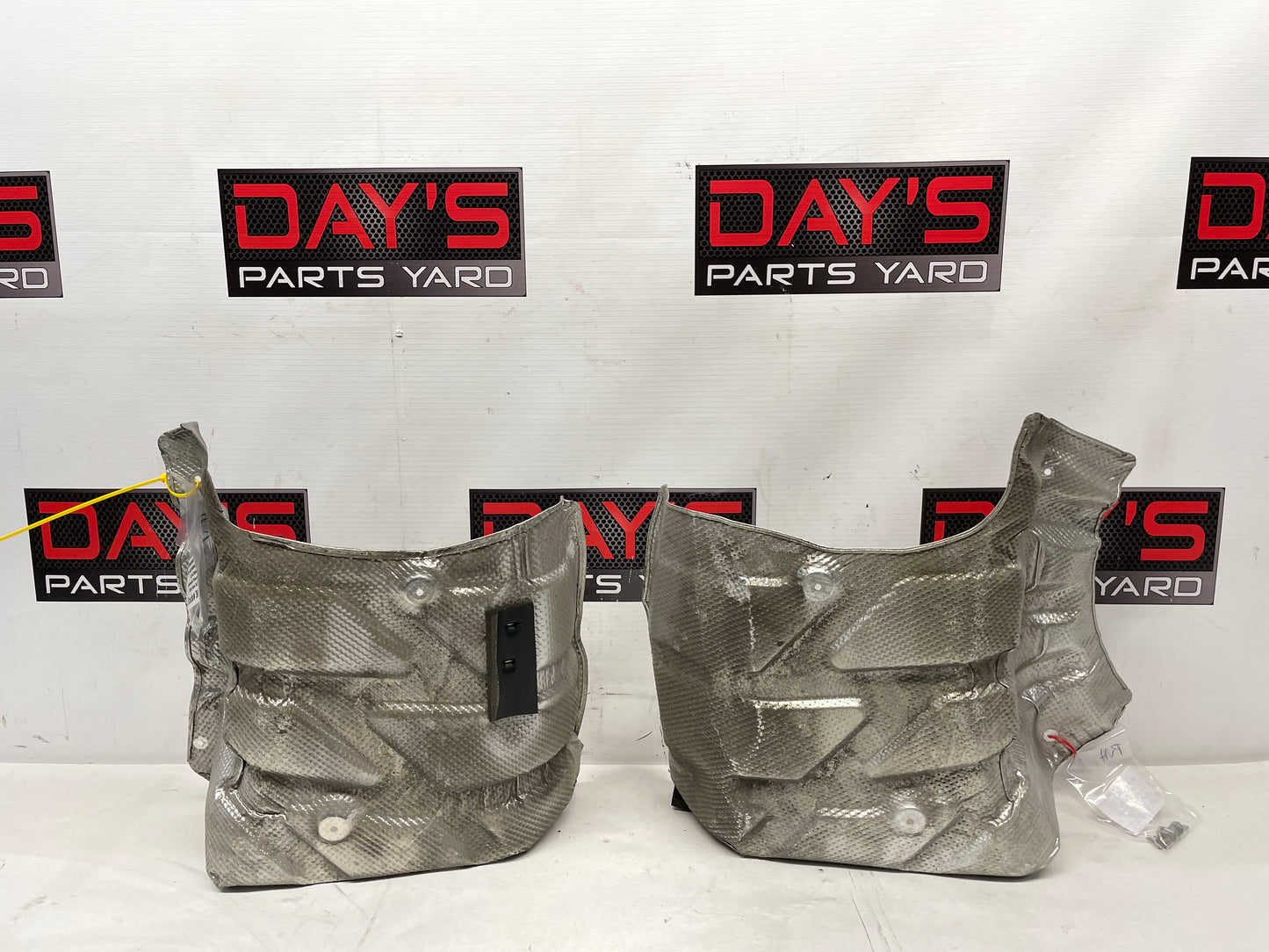 2017 Chevy SS Sedan RH & LH Exhaust Muffler Heat Shields OEM - Day's Parts Yard