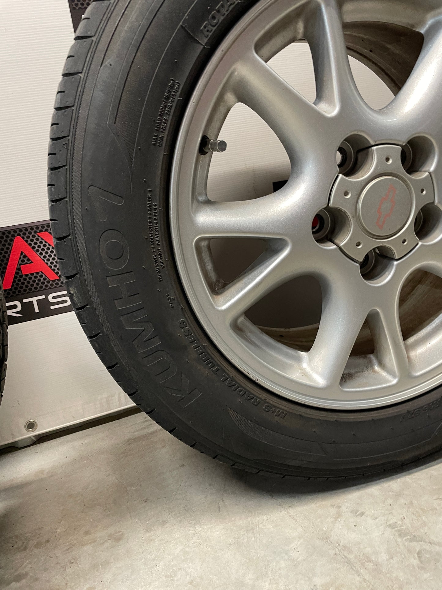 2002 Chevy Camaro Z28 Factory OEM 16x8 Wheels and Kumho Tires