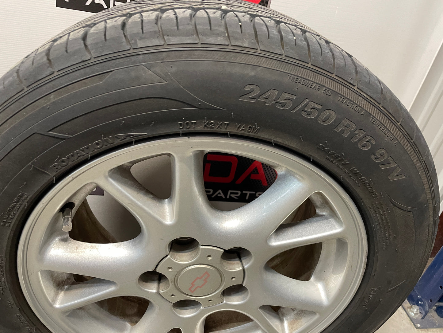 2002 Chevy Camaro Z28 Factory OEM 16x8 Wheels and Kumho Tires