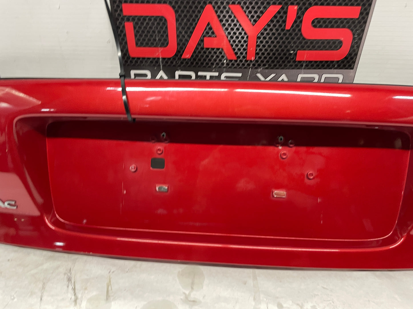 2006 Pontiac GTO Trunk Deck Lid Filler Insert Applique Panel OEM - Day's Parts Yard