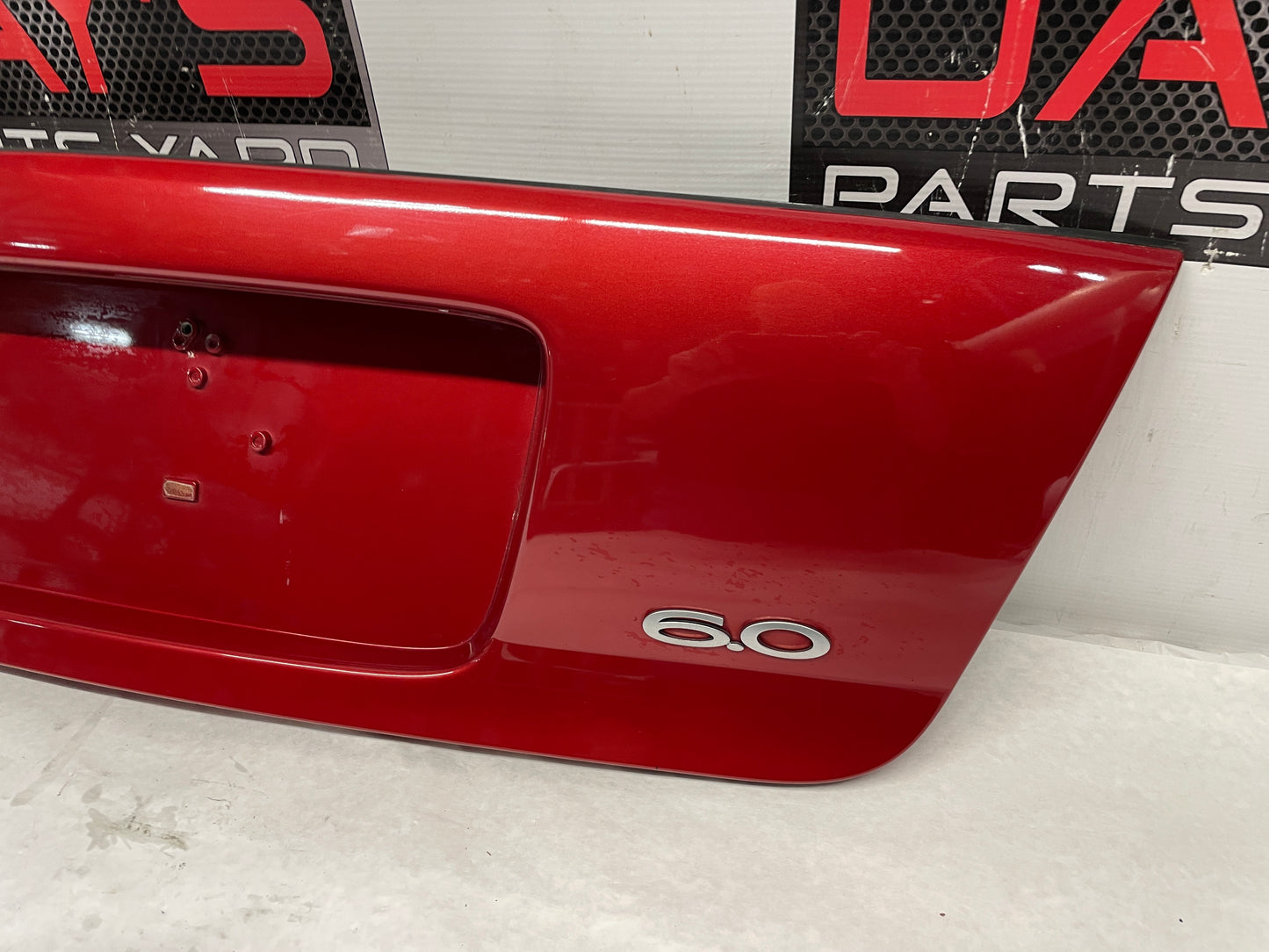 2006 Pontiac GTO Trunk Deck Lid Filler Insert Applique Panel OEM - Day's Parts Yard