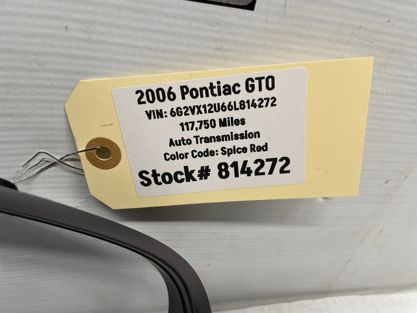 2006 Pontiac GTO Speedometer Gauge Cluster Bezel Trim Panel OEM - Day's Parts Yard