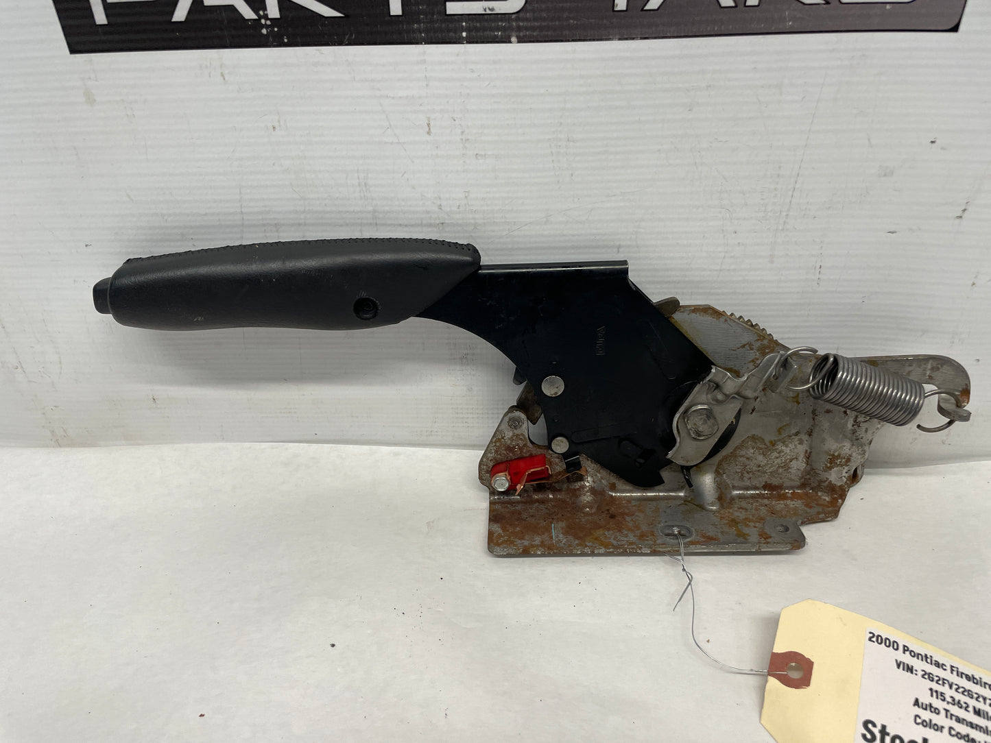 2000 Pontiac Firebird Formula Trans Am Emergency E-Brake Handle Black Ebony OEM - Day's Parts Yard