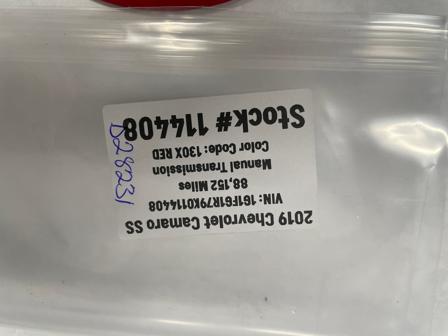 2019 Chevy Camaro SS Fuel Gas Door Cover OEM - Day's Parts Yard