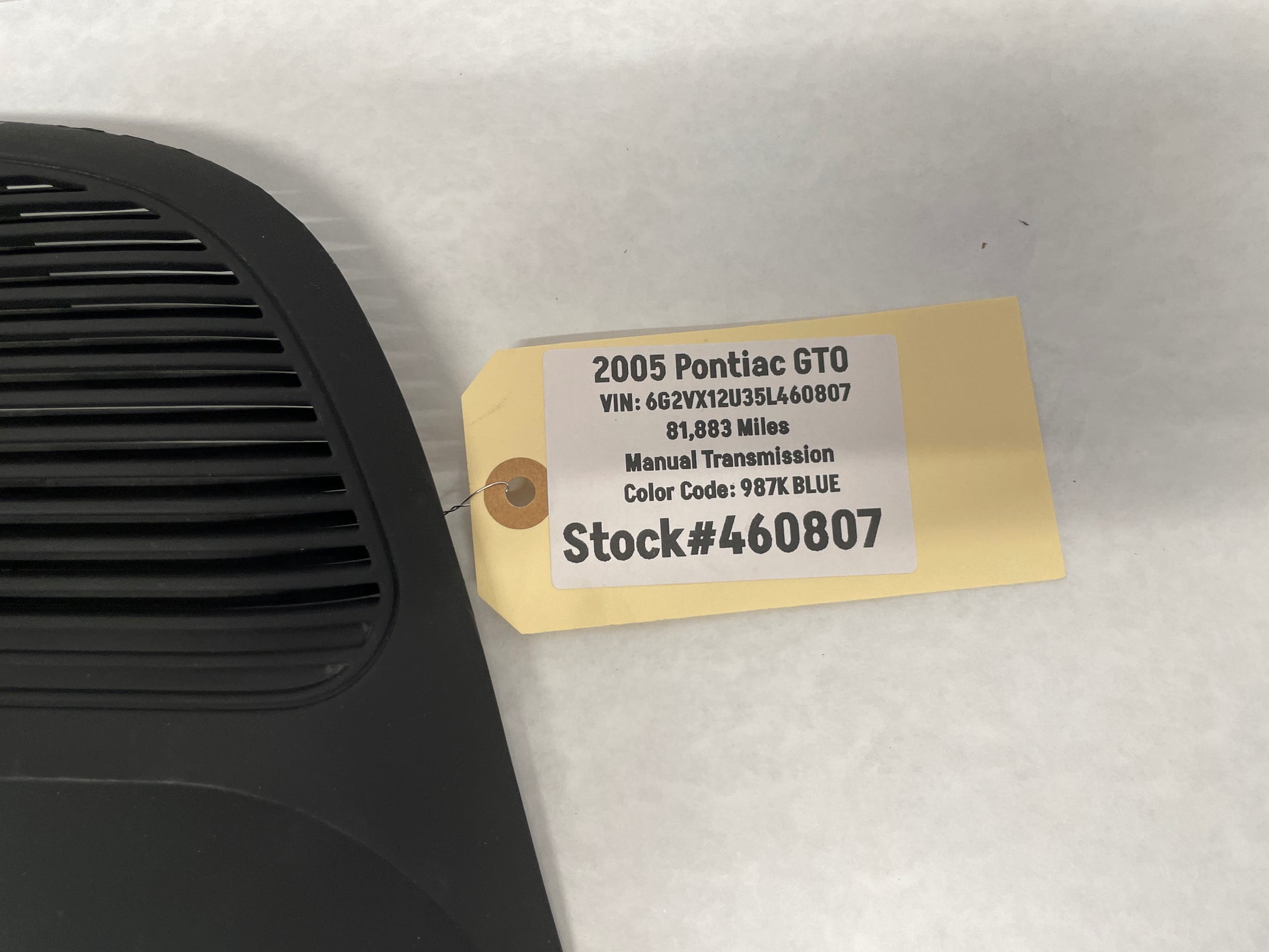 2005 Pontiac GTO 3rd Third Brake Taillight Light Lamp High Mount OEM - Day's Parts Yard
