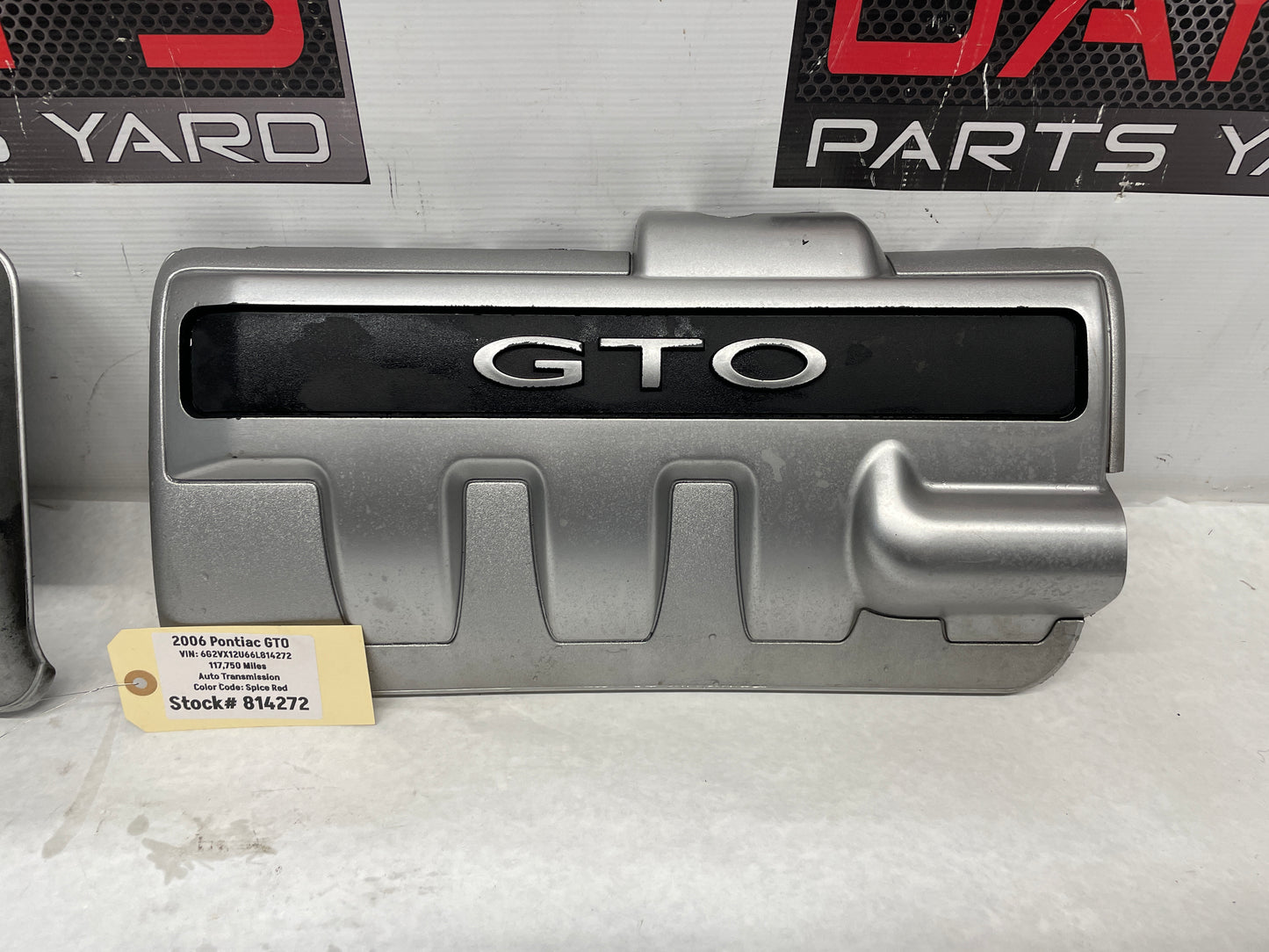 2006 Pontiac GTO RH & LH Engine Motor Intake Manifold Coil Covers Set OEM - Day's Parts Yard
