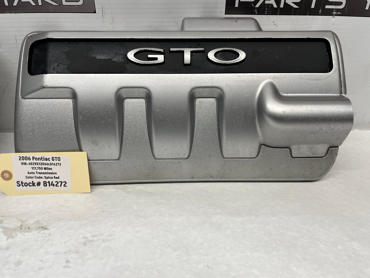 2006 Pontiac GTO RH & LH Engine Motor Intake Manifold Coil Covers Set OEM - Day's Parts Yard