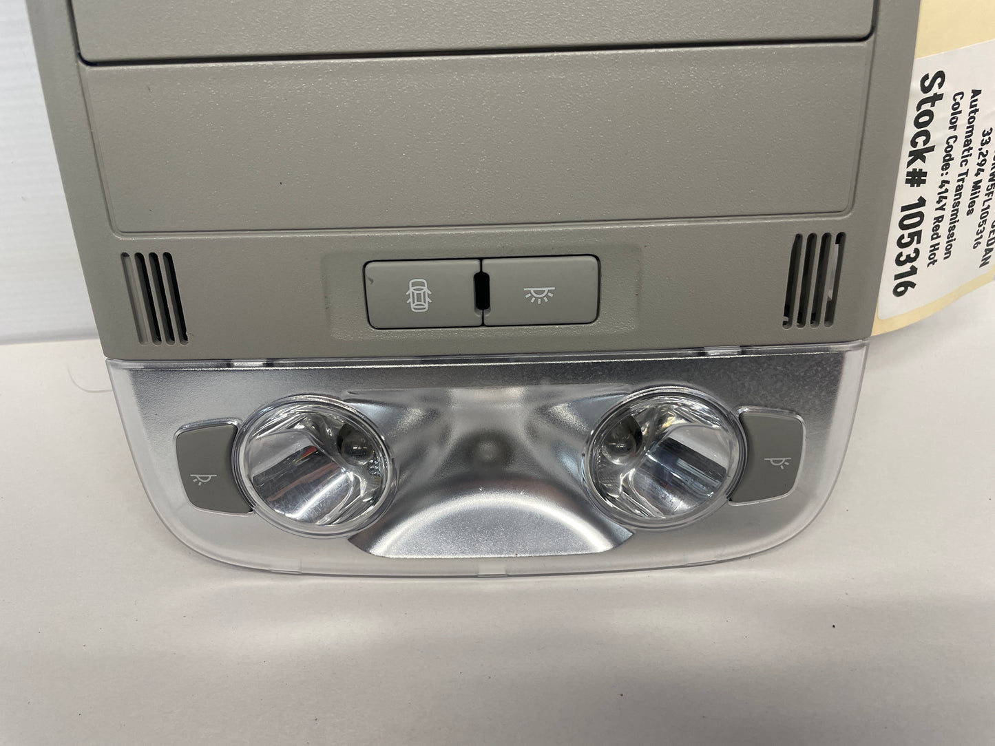 2015 Chevy SS Sedan Over Head Console Dome Light OEM - Day's Parts Yard
