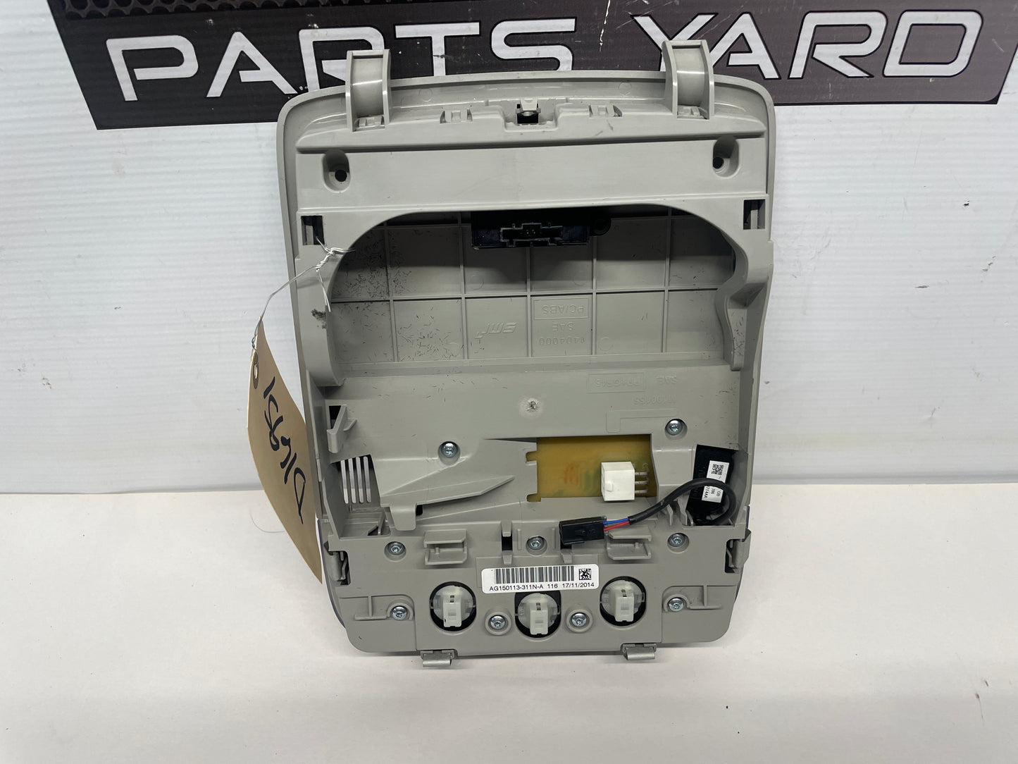 2015 Chevy SS Sedan Over Head Console Dome Light OEM - Day's Parts Yard