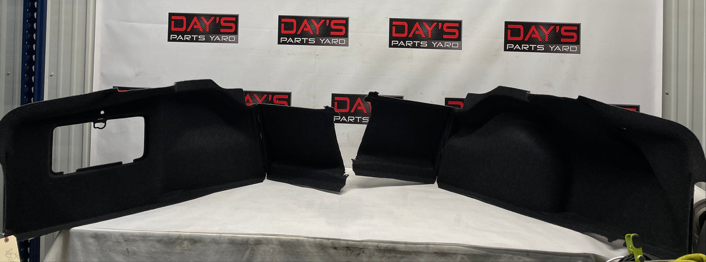 2017 Chevy SS Sedan RH & LH Interior Quarter Liner Trunk Felt Carpet OEM - Day's Parts Yard