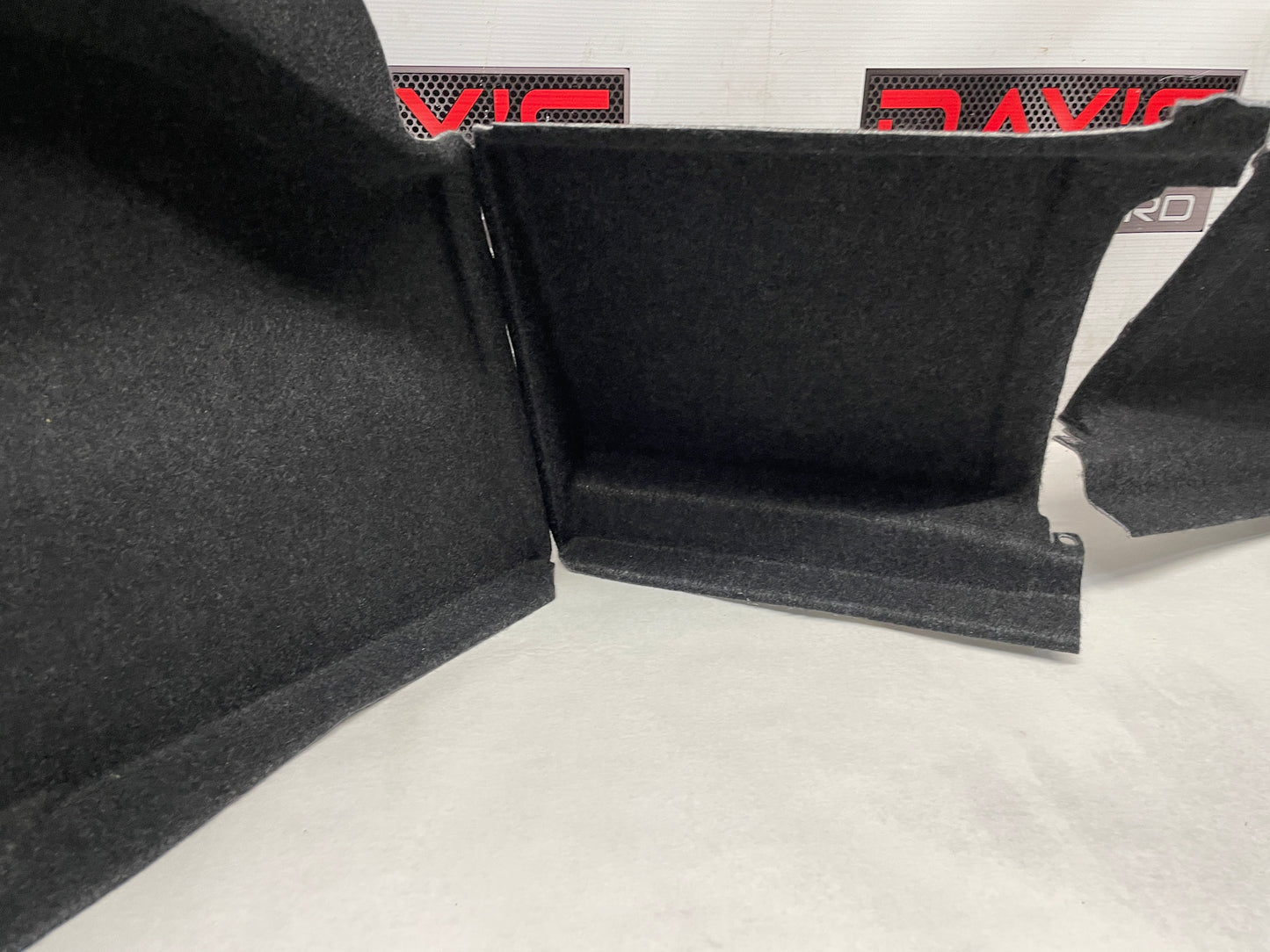 2017 Chevy SS Sedan RH & LH Interior Quarter Liner Trunk Felt Carpet OEM - Day's Parts Yard