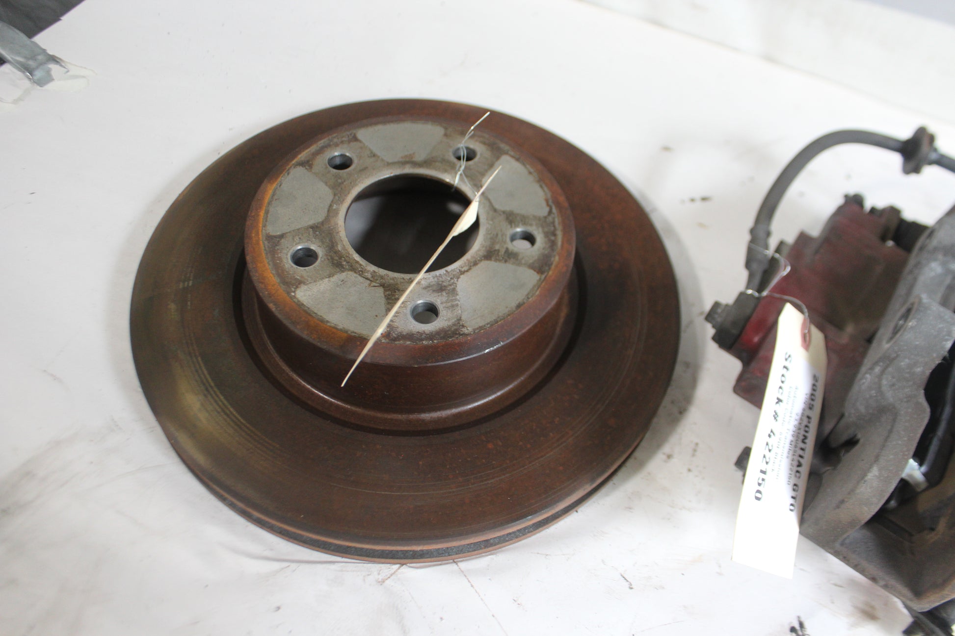 2005 Pontiac GTO Front PBR Brake Calipers w/ Rotors OEM - Day's Parts Yard