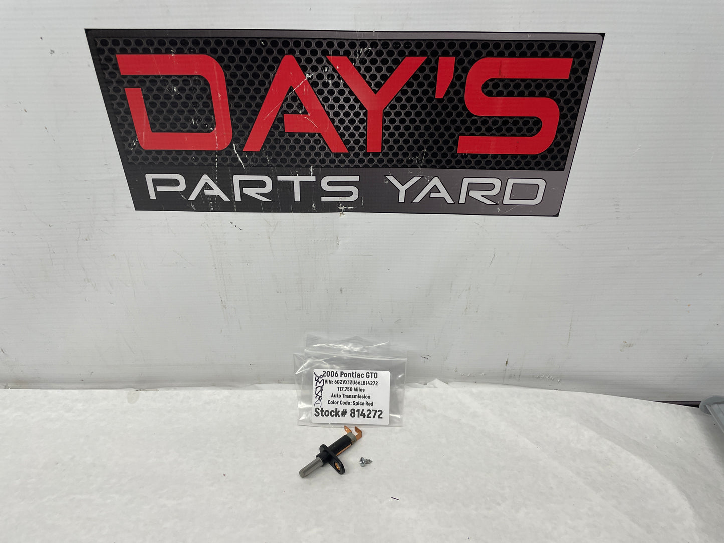 2006 Pontiac GTO Trunk Deck Lid Lamp Sensor Switch OEM - Day's Parts Yard