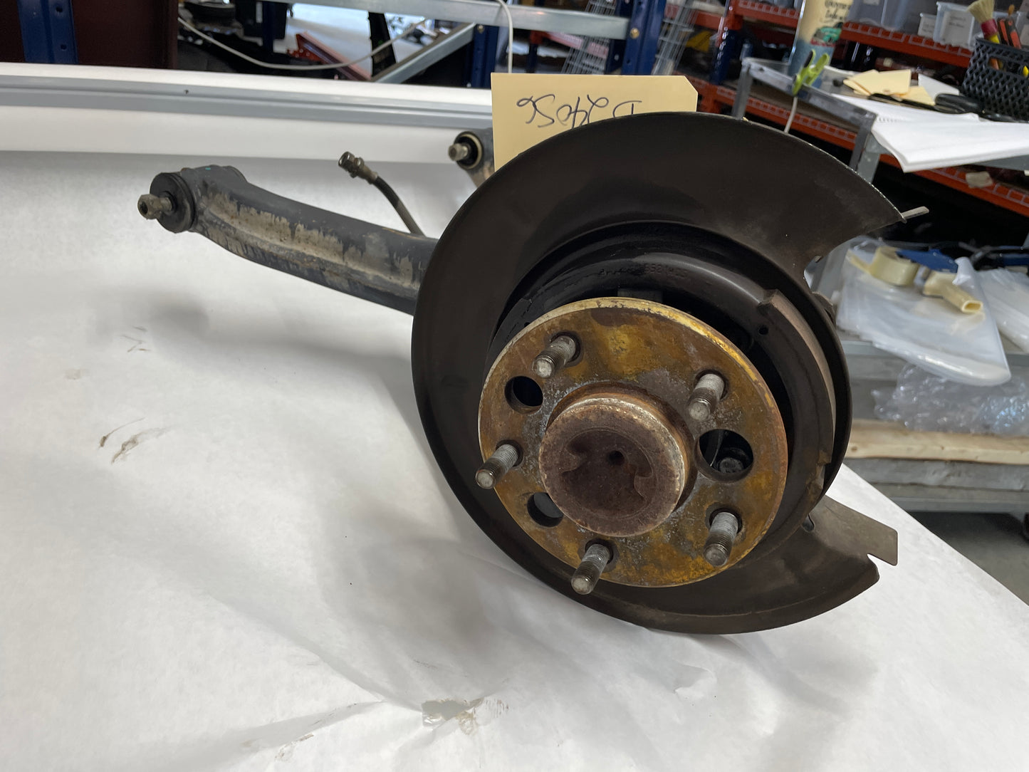 2006 Pontiac GTO LH Driver Rear Suspension Spindle Hub Knuckle Control Arm OEM - Day's Parts Yard