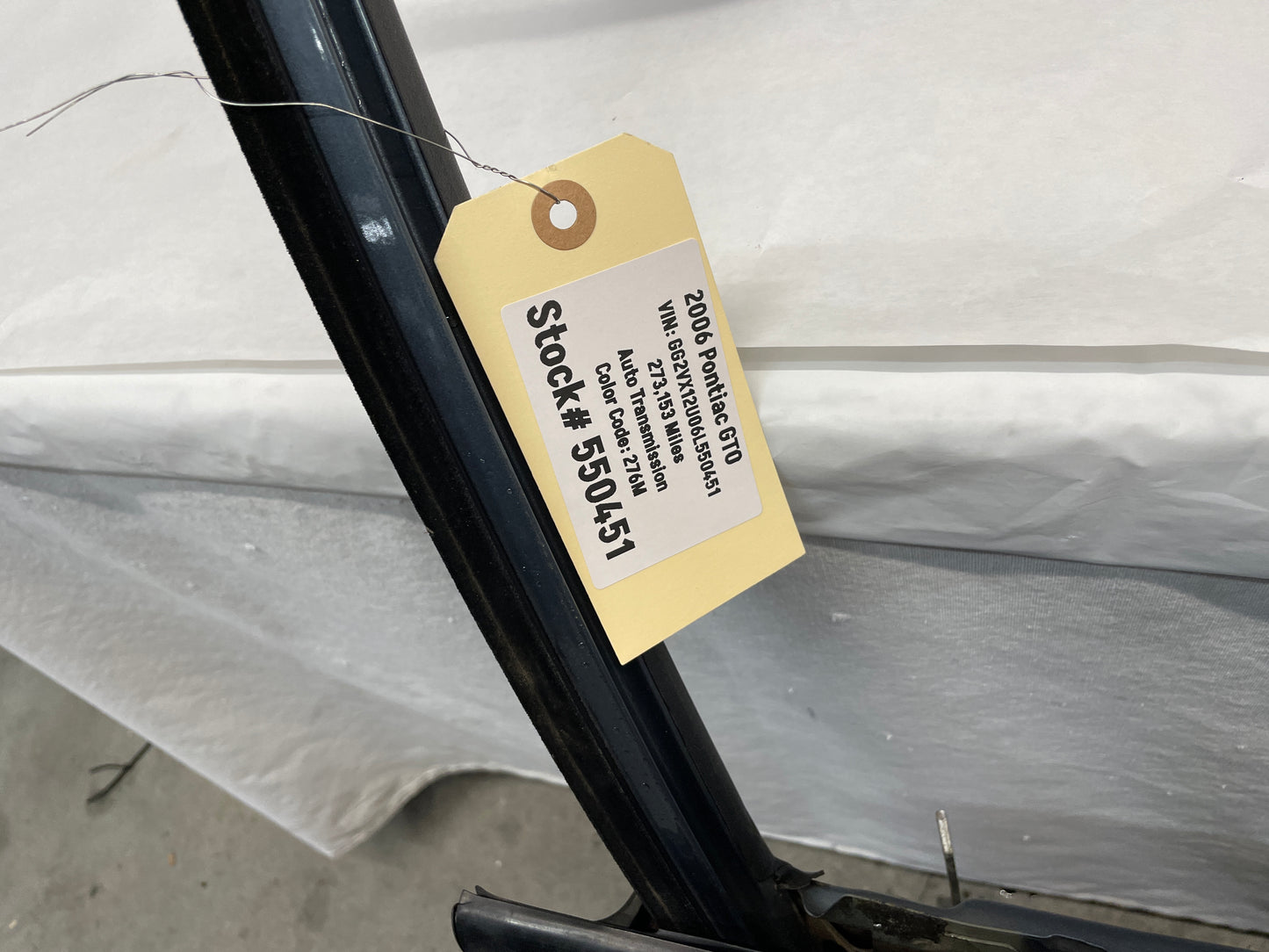2006 Pontiac GTO RH Passenger Door OEM - Day's Parts Yard