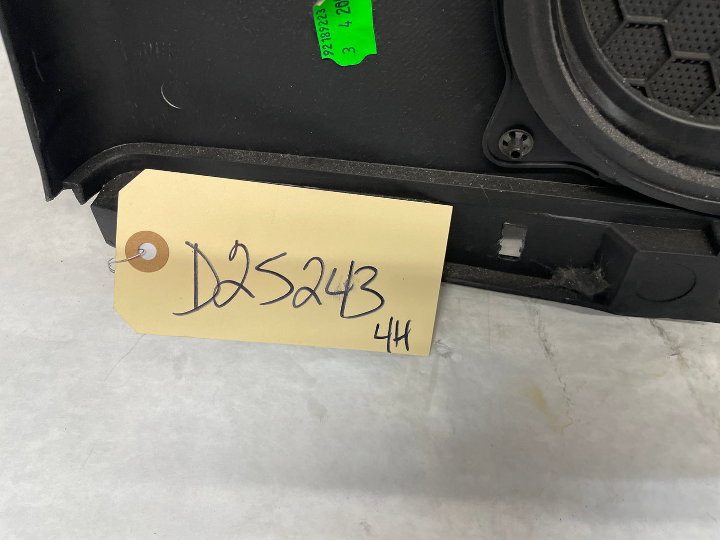 2006 Pontiac GTO LH Driver Rear Interior Quarter Door Panel Trim Black OEM - Day's Parts Yard