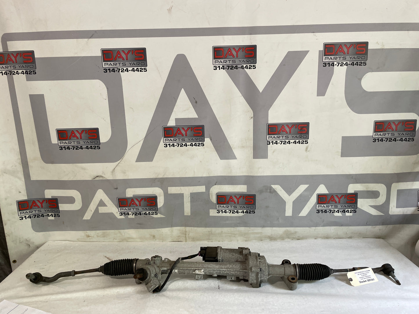 2017 Chevy SS Sedan Steering Rack and Pinion OEM - Day's Parts Yard