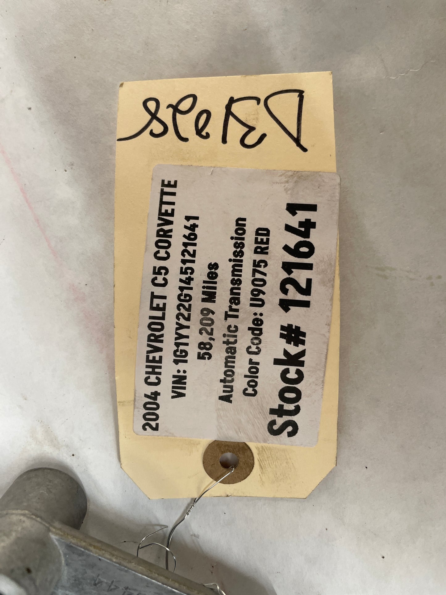 2004 Chevy C5 Corvette AC Compressor Bracket Mount OEM - Day's Parts Yard