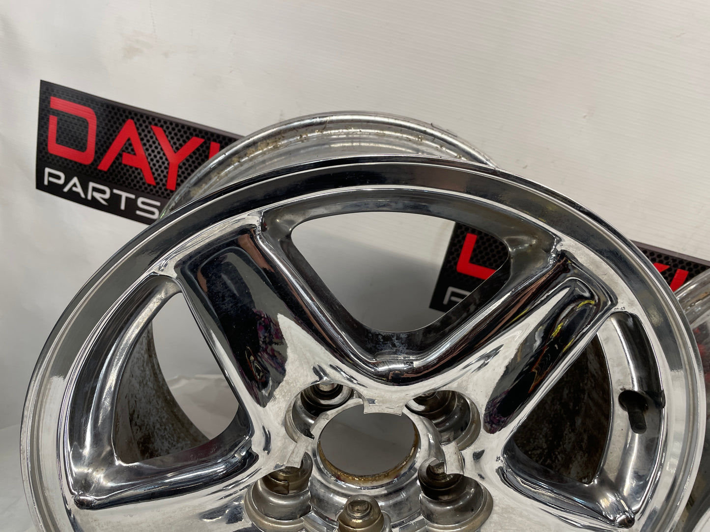 1998 Chevy Camaro Z28 Factory OEM Chrome 16x8 Wheels - Day's Parts Yard